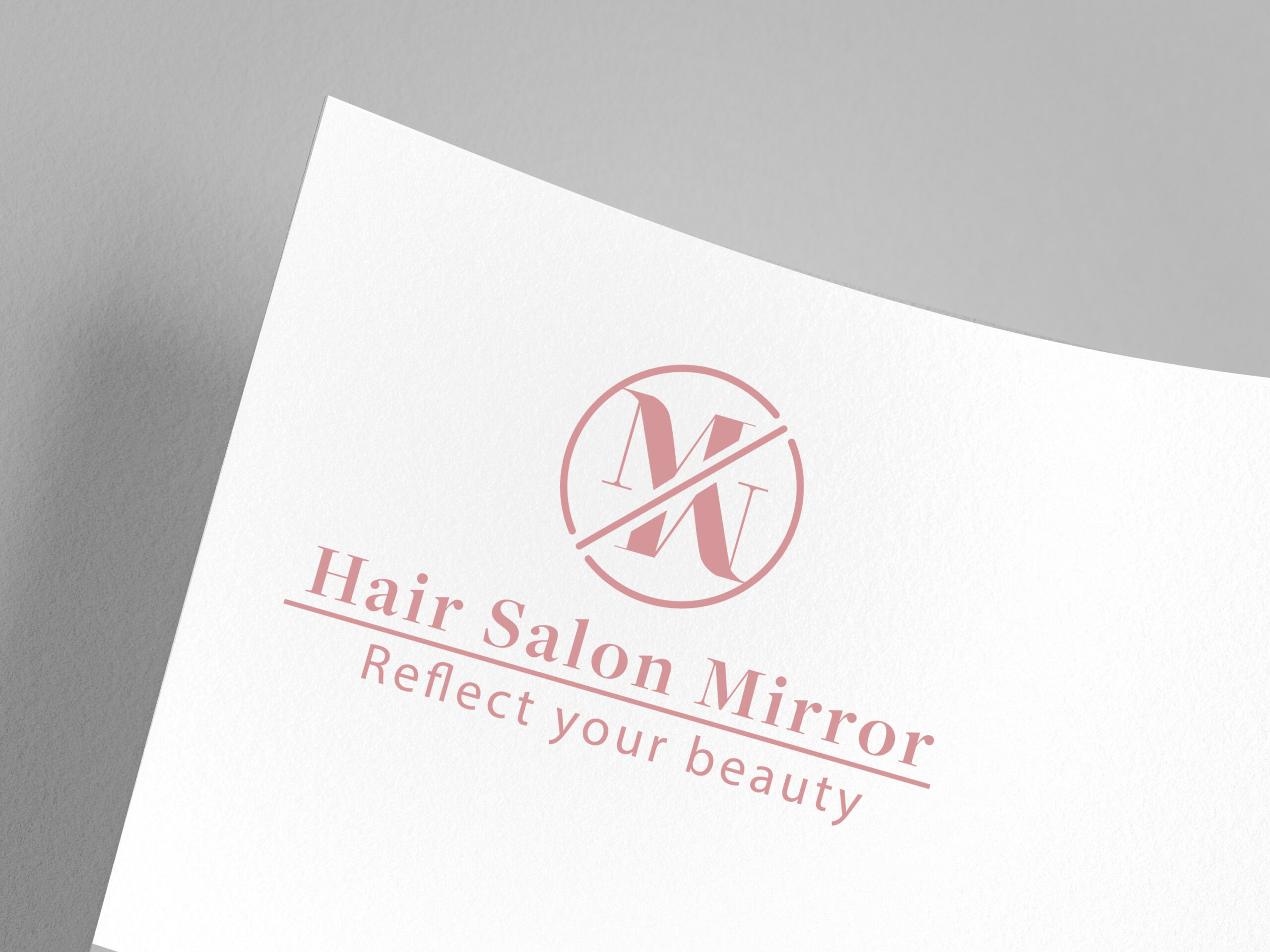 hairsalon　ロゴ制作